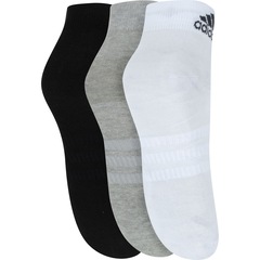 Kit de Meias adidas Cano Médio com 3 Pares - Adulto - Foto 2
