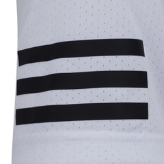 Camiseta adidas Manga Curta Club 3 Listras - Masculina - Foto 4