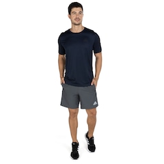 Camiseta adidas Manga Curta 3 Listras - Masculina - Foto 4