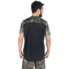 Camiseta adidas Manga Curta Masculina D2M Camuflada - Foto 3