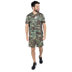 Camiseta adidas Manga Curta Masculina D2M Camuflada - Foto 4