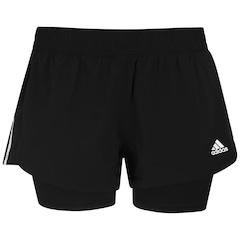 Shorts adidas Feminino Pacer 3 Listras 2 In 1 - Foto 5