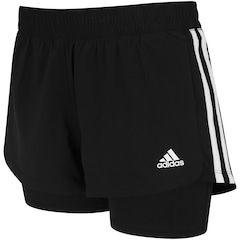 Shorts adidas Feminino Pacer 3 Listras 2 In 1 - Foto 7