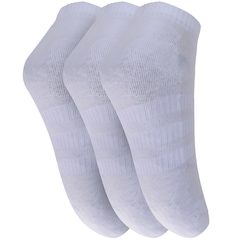Kit de Meias adidas Cano Baixo com 3 Pares 35 a 37 - Adulto - Foto 2