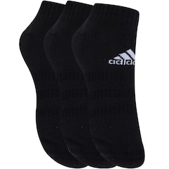 Kit de Meias adidas Cano Baixo com 3 Pares 35 a 37 - Adulto - Foto 3
