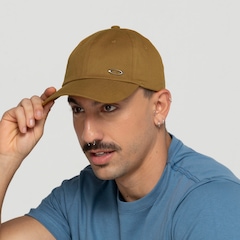 Boné Oakley Aba Curva Strapback Mod Ellipse Metal 4 Panel HA - Adulto - Foto 2
