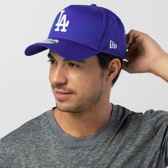 Boné Los Angeles Dodgers MLB Aba Curva New Era 940 Snapback - Adulto - Foto 3