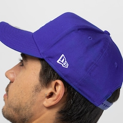 Boné Los Angeles Dodgers MLB Aba Curva New Era 940 Snapback - Adulto - Foto 5