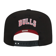 Boné Chicago Bulls NBA Aba Curva New Era 940 Sn Primary Snapback - Adulto - Foto 7