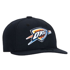 Boné Oklahoma City NBA Aba Reta New Era 950 Of Sn Primary Oklthu Snapback - Adulto - Foto 5