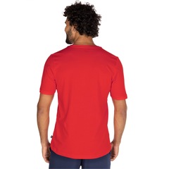 Camiseta Puma Manga Curta Essentials Logo - Masculina - Foto 3