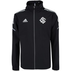Jaqueta Corta-Vento do Internacional 21 adidas Masculina com Capuz - Foto 1