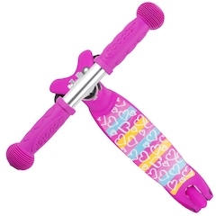 Patinete 3 Rodas Atrio Princess Love com Luzes de Led - Infantil - Foto 4