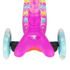 Patinete 3 Rodas Atrio Princess Love com Luzes de Led - Infantil - Foto 6