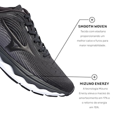 Tênis Mizuno Wave Sky 5 - Masculino - Foto 4