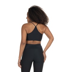 Top Fitness Oxer Alça Fina Textura - Adulto - Foto 3