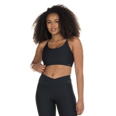 Top Fitness Oxer Alça Fina Textura - Adulto - Foto 2