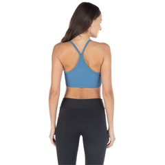 Top Fitness Oxer Alça Fina Textura - Adulto - Foto 3