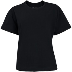 Blusa Cropped Manga Curta Oxer Barra Mesh - Feminina - Foto 5