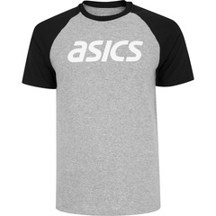 Camiseta ASICS Manga Curta Raglan - Masculina - Foto 5