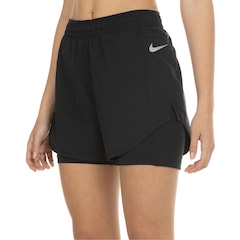 Shorts Nike Feminino Tempo Luxe 2In1 - Foto 2