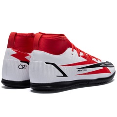 Chuteira CR7 Futsal Nike Mercurial Superfly 8 Club - Júnior - Foto 4