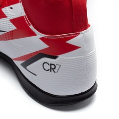 Chuteira CR7 Futsal Nike Mercurial Superfly 8 Club - Júnior - Foto 7