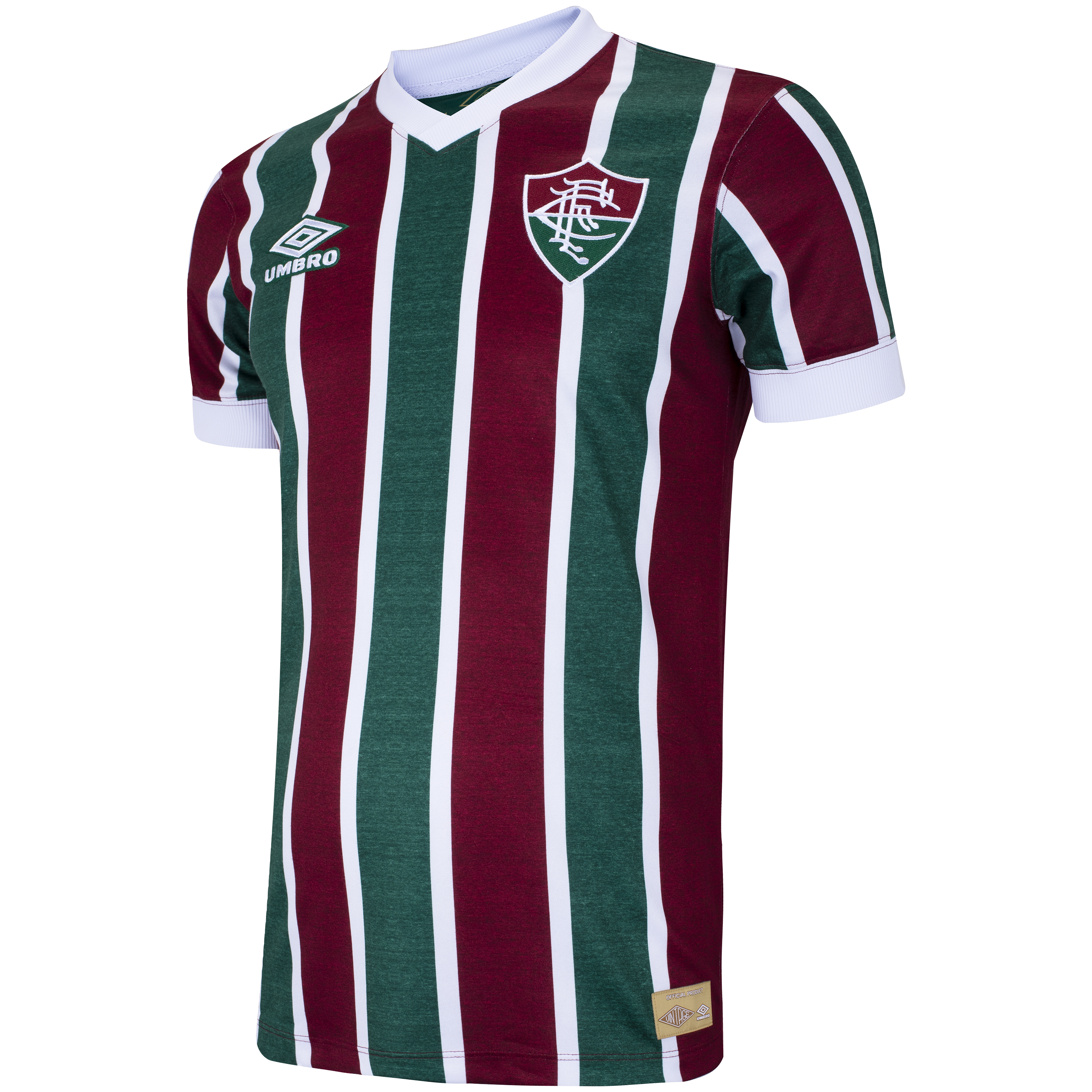 Camisa do Fluminense Umbro Retrô Of.1 1985 - Masculina - Foto 3