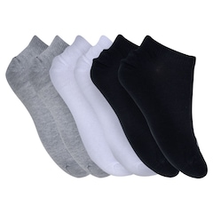 Kit de Meia Asics No Show Soft - Adulto - 3 Pares - 39 a 43 - Foto 1