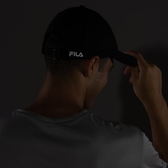 Boné Aba Curva Fila Running - Strapback - Adulto - Foto 5