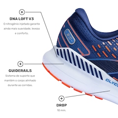 Tênis Brooks Glycerin GTS 20 - Masculino - Foto 6