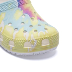Sandália Crocs Infantil Classic Tie Dye Graphic - Foto 8