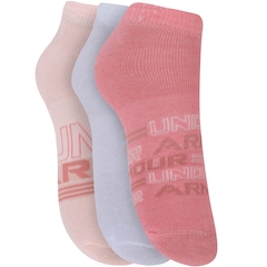 Kit de Meias Under Armour Cano Curto Essentials NS com 3 Pares - Adulto - Foto 3