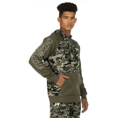 Blusão Under Armour Masculino com Capuz  Rival Fleece Camo - Foto 2