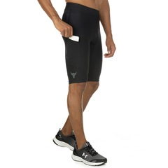 Bermuda de Compressão Masculina Under Armour Project Rock - Foto 5