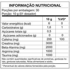 Pré-Treino Nutrata 4B Four Beta Plus - 300g - Açaí - Foto 2