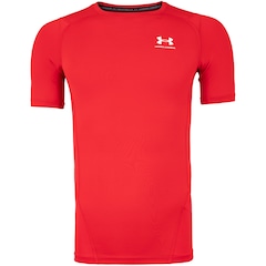 Camiseta de Compressão Under Armour Manga Curta Heatgear - Masculina - Foto 1