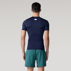 Camiseta de Compressão Under Armour Manga Curta Heatgear - Masculina - Foto 2