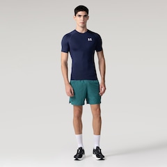 Camiseta de Compressão Under Armour Manga Curta Heatgear - Masculina - Foto 3