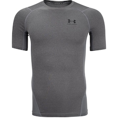 Camiseta de Compressão Under Armour Manga Curta Heatgear - Masculina - Foto 2