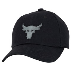 Boné Under Armour Aba Curva Project Rock Hat - Adulto - Foto 1