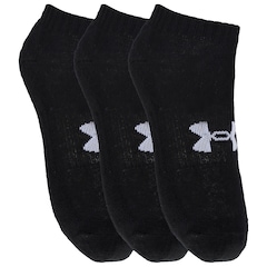 Kit de Meias Under Armour Core Cotton Low Cut com 3 Pares - Adulto - Foto 3