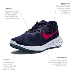Tênis Nike Revolution 6 - Feminino - Foto 2