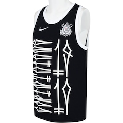 Camisa Regata do Corinthians 22 Nike Basquete - Masculina - Foto 3