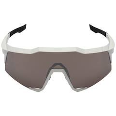 Óculos de Bike 100% Unissex Speedcraft Matte White - Hiper Silver Mirror - Foto 3