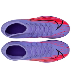 Chuteira do Kylian Mbappé Futsal Nike Mercurial Superfly 8 Club - Adulto - Foto 5
