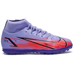 Chuteira Society Nike Superfly 8 Club Mbappe I TF - Infantil - Foto 1