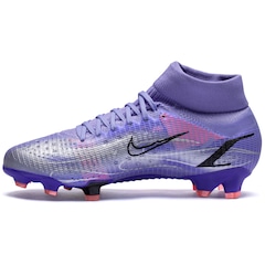 Chuteira do Kylian Mbappé de Campo Nike Mercurial Superfly 8 Pro - Adulto - Foto 3