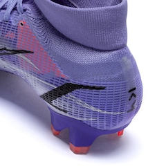 Chuteira do Kylian Mbappé de Campo Nike Mercurial Superfly 8 Pro - Adulto - Foto 7