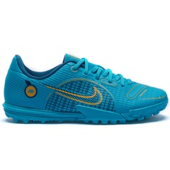 Chuteira Society Infantil Nike Sal Vapor 14 Academy TF - Foto 1